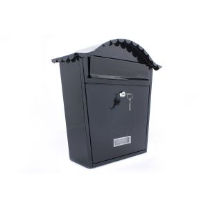 Burg Wachter Classic Black Postbox