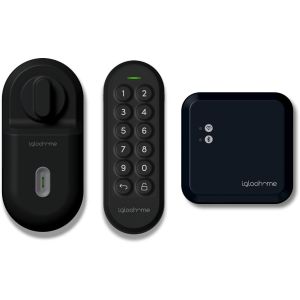 Igloohome Smart Airbnb Retrofit Lock with Keypad & Wi-Fi Bridge